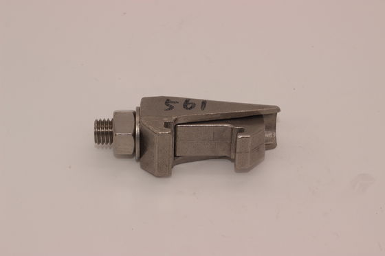 Alloy Steel Lost Wax Investment Casting Parts For Clamp Of Vacuum Spare Parts