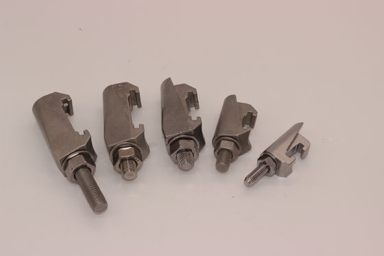 CNC Machine Lost Wax  Stainless Steel Casting Process For Double Claw Clamp