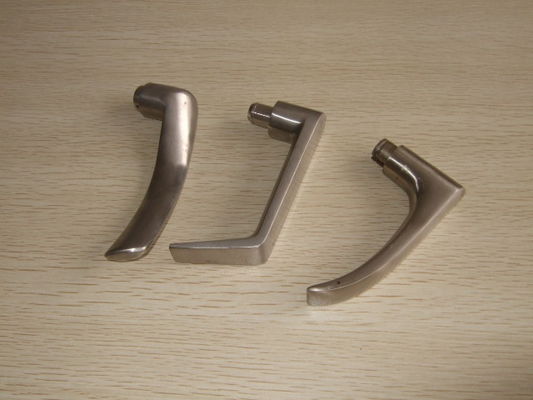 Polished SUS304 Stainless Steel Investment Casting Handles For Interior Doors Parts