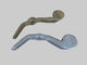 Door Handle Lost Wax Metal Casting , Zince Plated Surface Investment Casting Parts