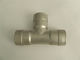 CNC Lathe Machining Precision Investment Cast , Stainless Steel Custom Pump Fitting Parts