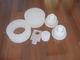 White Plastic CNC Precision Machined Parts , Machinery Casting Part ISO9001 Certificated